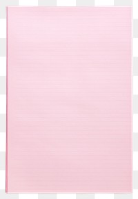 PNG  An empty pink notebook paper page publication backgrounds.