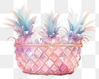 PNG Pineapples Basket pineapple basket fruit.