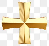 PNG Cross crucifix symbol gold.