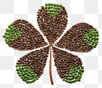 PNG Clover jewelry food white background. AI generated Image by rawpixel.