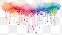 PNG Rainbow elements backgrounds creativity abstract.