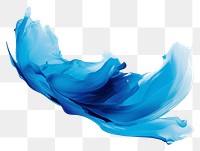 PNG Abstract bule paint white background lightweight.