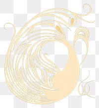 PNG Peacock logo art pattern.
