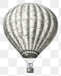 PNG Air balloon aircraft vehicle sketch AI generated Image by rawpixel