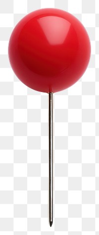 PNG Push pin red white background confectionery.