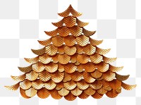 PNG Christmas tree pattern white background celebration.