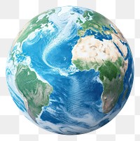 PNG  Earth sphere planet space. AI generated Image by rawpixel.