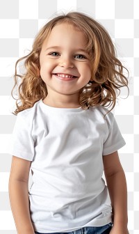 PNG Toddler shirt mockup portrait t-shirt.