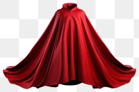 PNG Suoerhero red cape fashion dress gown. 