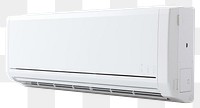 PNG White air conditioning white background architecture technology.