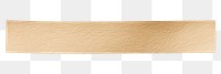 PNG Beige color paper adhesive strip white background simplicity rectangle. AI generated Image by rawpixel.