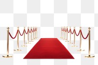 PNG  Red carpet event red white background