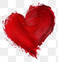 PNG Red heart backgrounds paint.