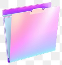 PNG Cute folder file white background rectangle.