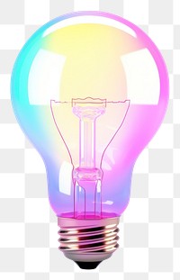 PNG Cute light bulb lightbulb illuminated electricity.