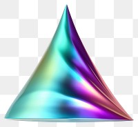 PNG Cone iridescent white background celebration simplicity.