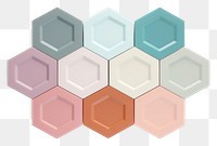 PNG Hexagon backgrounds repetition technology.
