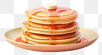 PNG Pancakes plate food medication.