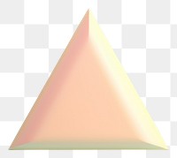 PNG Triangle simplicity origami pyramid.