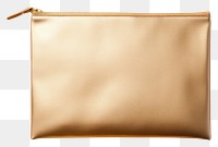 PNG Pouche mockup handbag gold accessories.