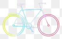 PNG Bicycle vehicle abstract activity.