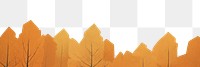 PNG  Autumn leaves architecture backgrounds outdoors. AI generated Image by rawpixel.