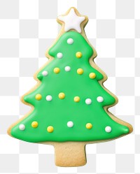PNG Christmas tree dessert cookie icing. AI generated Image by rawpixel.