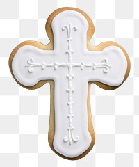 PNG Cross dessert cookie symbol. AI generated Image by rawpixel.