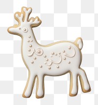 PNG Deer christmas cookie representation. AI generated Image by rawpixel.