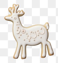 PNG Deer christmas cookie representation. 