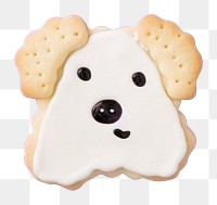 PNG Dog cookie icing dessert. AI generated Image by rawpixel.