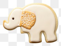PNG Elephant cookie icing gingerbread. AI generated Image by rawpixel.