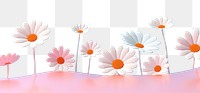 PNG Memphis design of minimal daisy background asteraceae outdoors blossom.