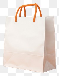 PNG  Plastic bag mockup handbag orange background celebration.