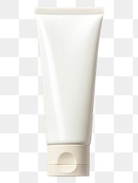 PNG Cosmetic packaging mockup cosmetics toothpaste bottle.