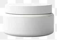 PNG Cosmetic jar mockup white background porcelain furniture.