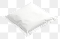 PNG Sanitary bag mockup white simplicity crumpled.