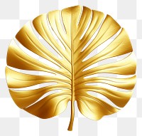 PNG Jewelry leaf gold white background.