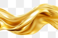 PNG A curved flowing cloth gold backgrounds silk.