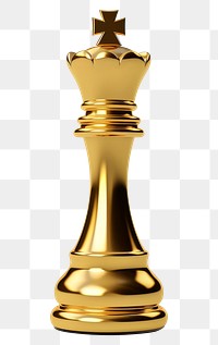 PNG A queen chess piece gold game white background.