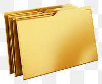 PNG Folder gold file 