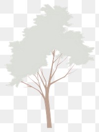 PNG A tree outdoors drawing sketch.