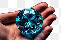 PNG Diamond gemstone jewelry holding. AI generated Image by rawpixel.