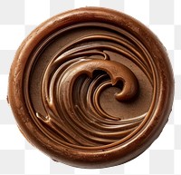 PNG Seal Wax Stamp wave chocolate dessert food.