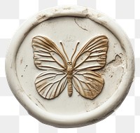 PNG Seal Wax Stamp magic butterfly white background accessories accessory.