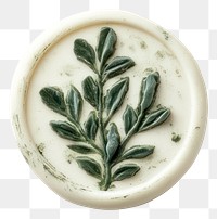 PNG Seal Wax Stamp mistletoe porcelain jewelry plant.
