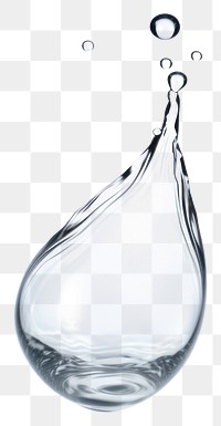 PNG  Water drop glass transparent refreshment