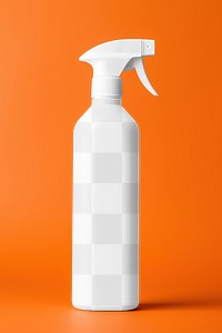 Spray bottle png transparent mockup