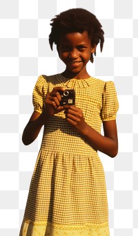 PNG Kid portrait outdoors nature. 