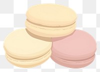 PNG  Illustration of macarons food confectionery freshness.
